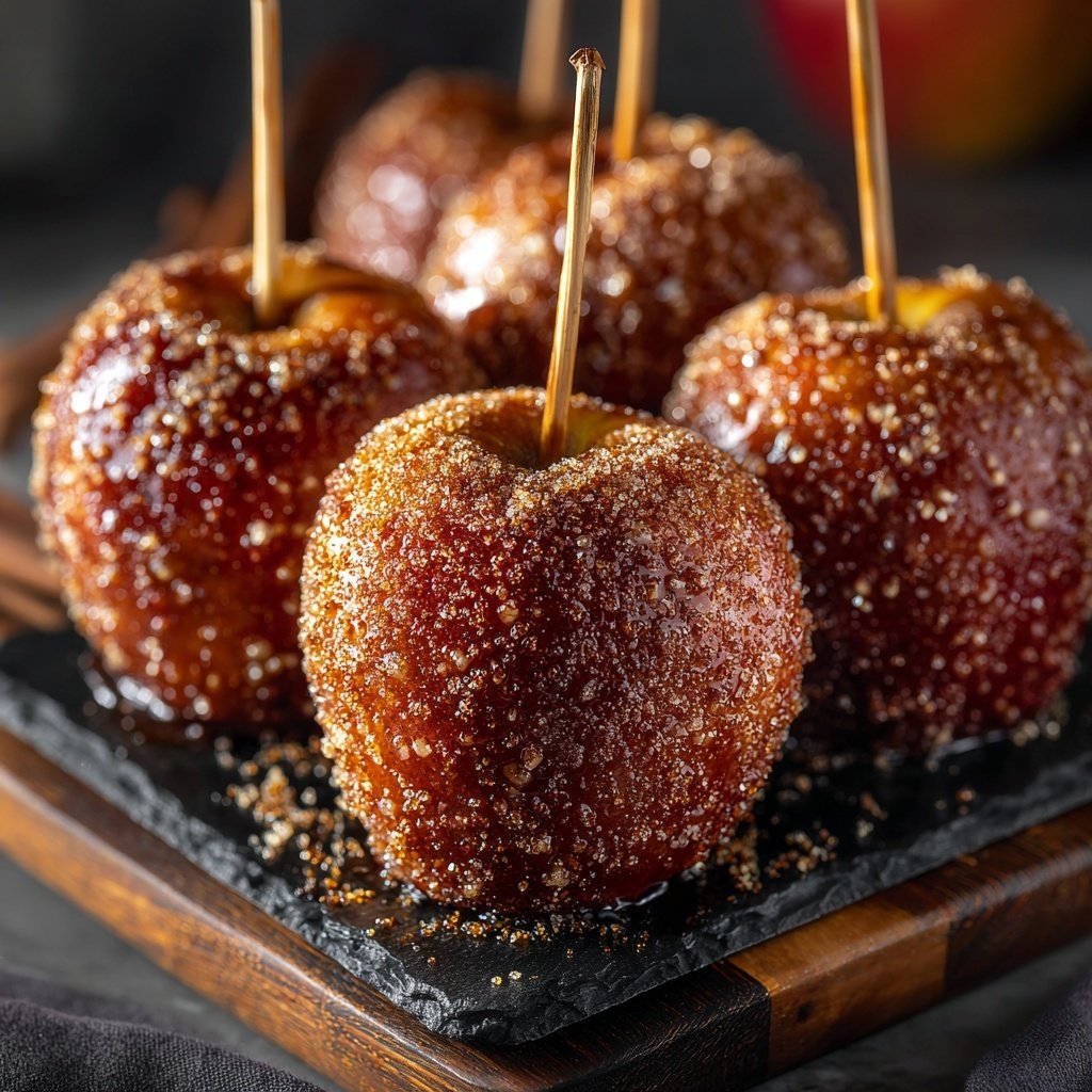 Cinnamon Sugar Candy Apples
