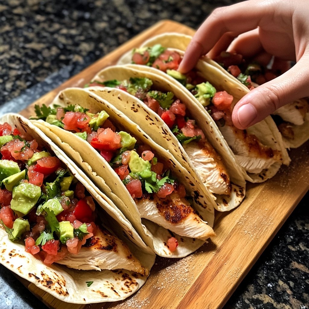 Chicken Breast Tacos