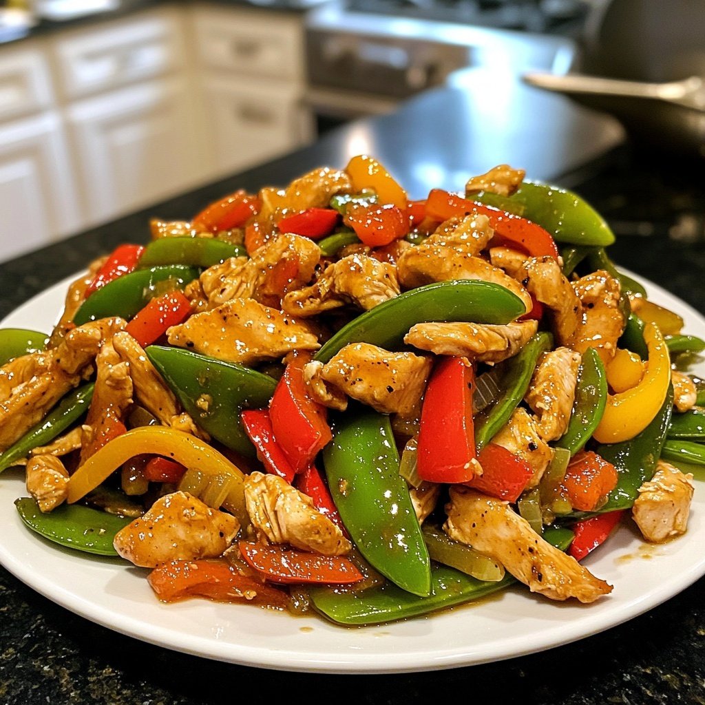 High Protein Chicken Stir Fry