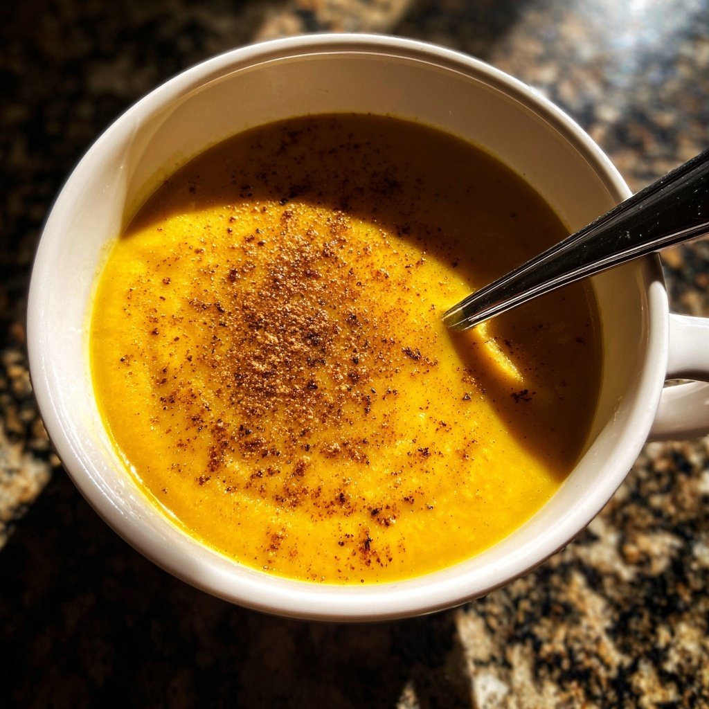 Squash Soup with Nutmeg