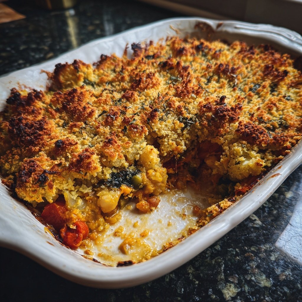 Baked Veggie Chickpea Bake