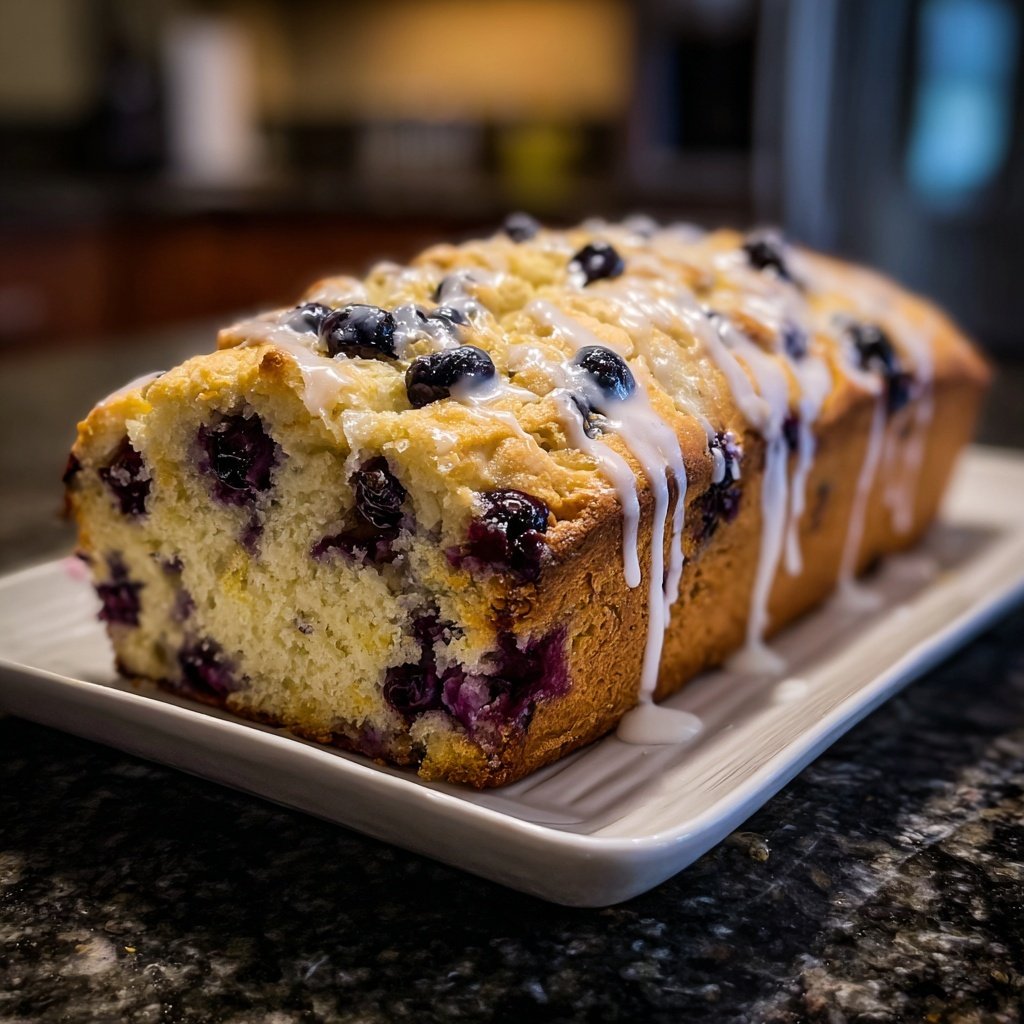 Blueberry Lemon Breakfast Loaf