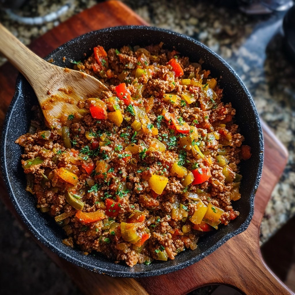 Easy Ground Beef Skillet Dinner