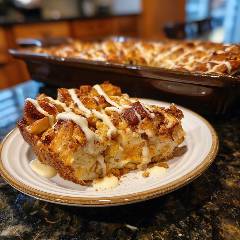 Cinnamon Apple Yogurt Breakfast Bake