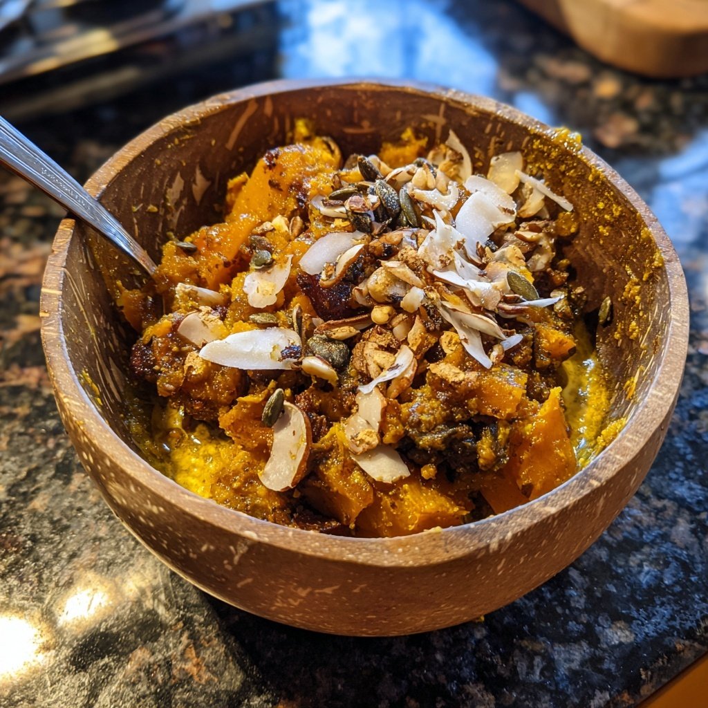 Jamaican Spiced Pumpkin Coconut Bowl