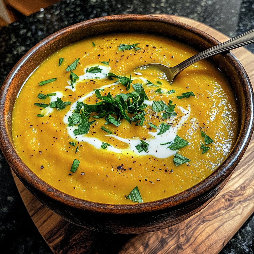 Squash Soup Warming Recipe