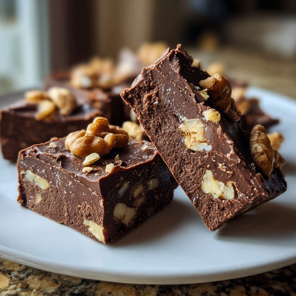 Chocolate Walnut Fudge