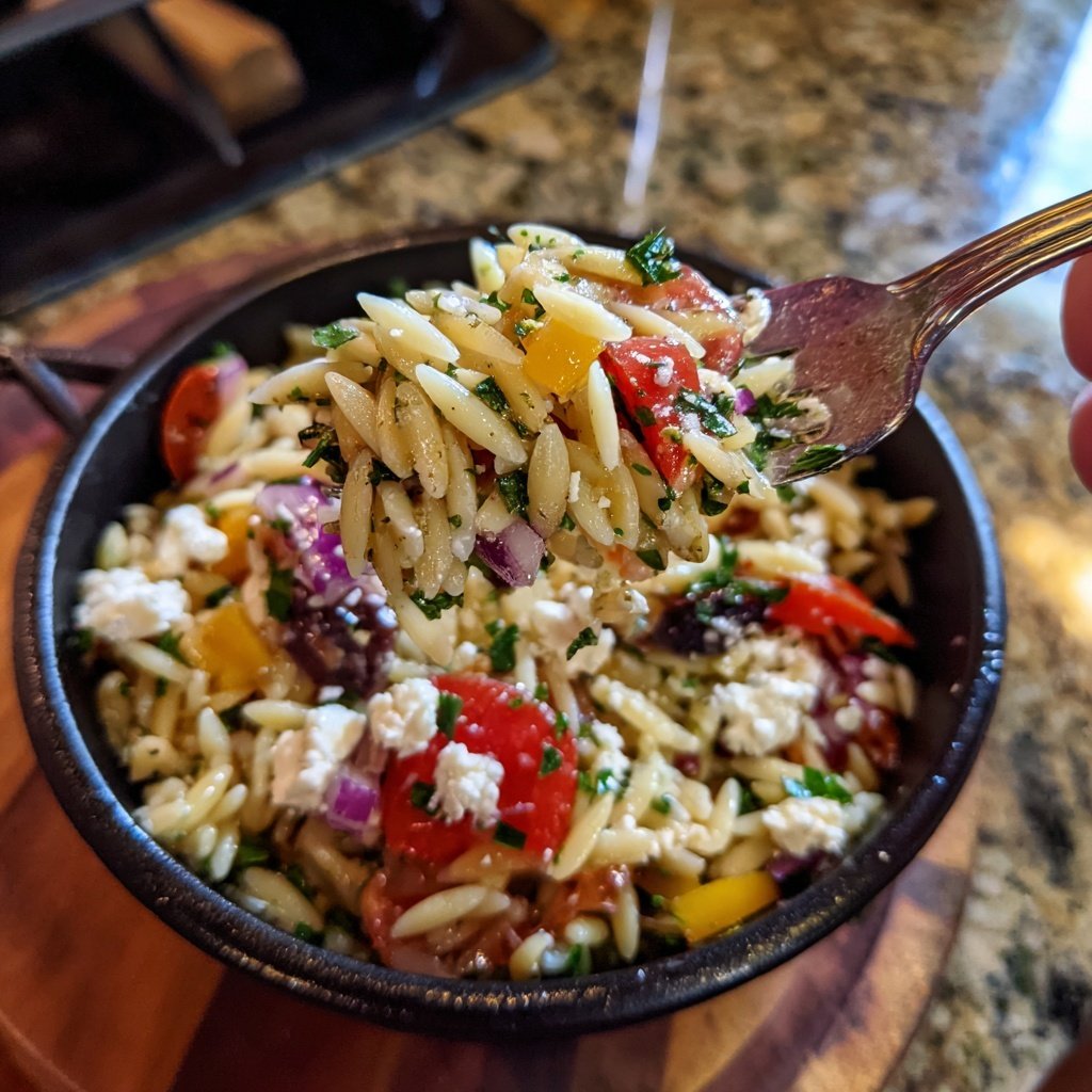 Mediterranean Orzo Salad