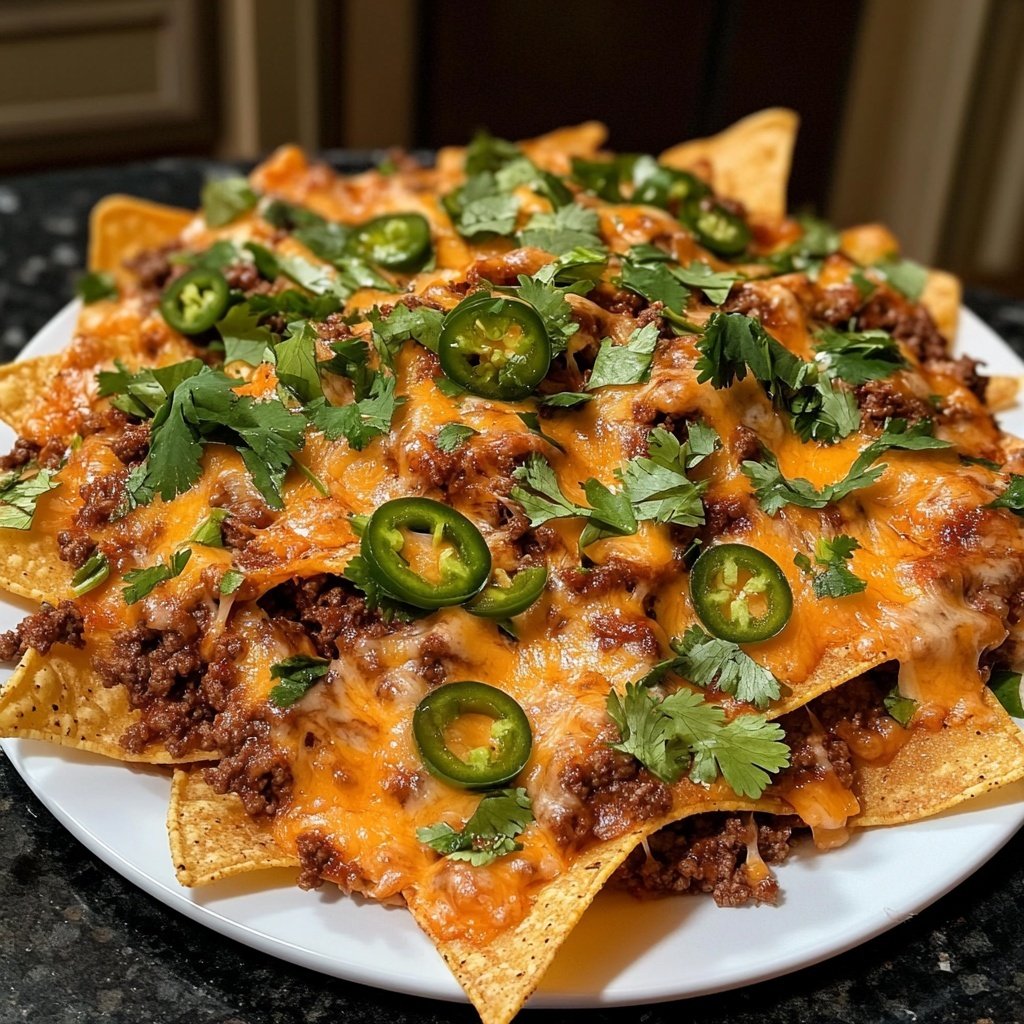 Ground Beef Nachos
