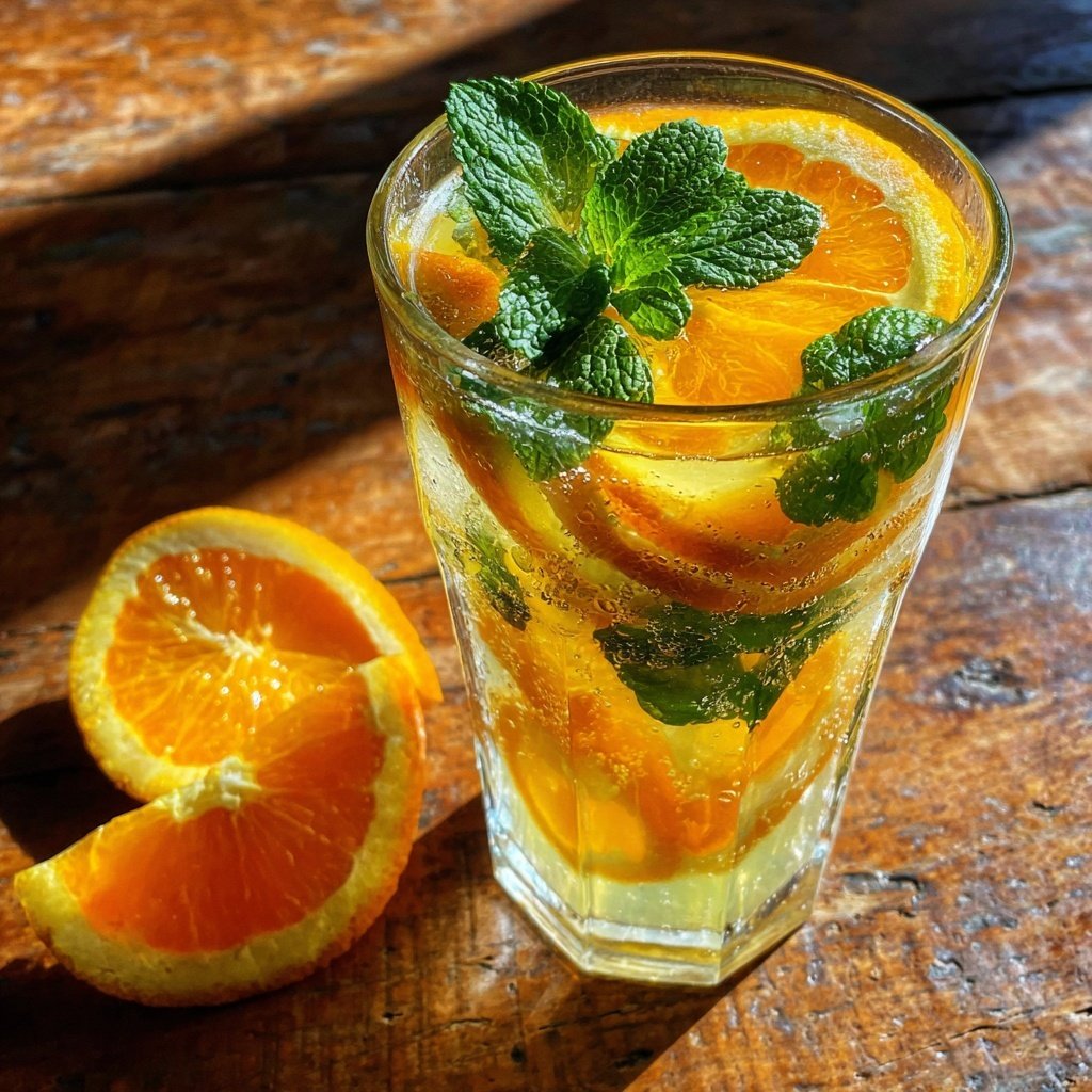 Iced Spring Citrus Drink